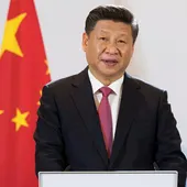 El presidente chino, Xi Jinping, durante una rueda de prensa El presidente chino, Xi Jinping, durante una rueda de prensa