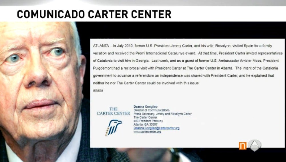 Comunicado de Jimmy Carter