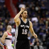Pau Gasol, en el partido de San Antonio Spurs Pau Gasol, en el partido de San Antonio Spurs