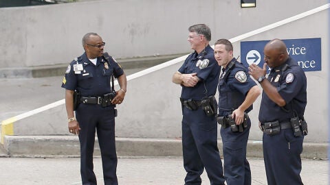 Agentes de la Polic&iacute;a de Atlanta