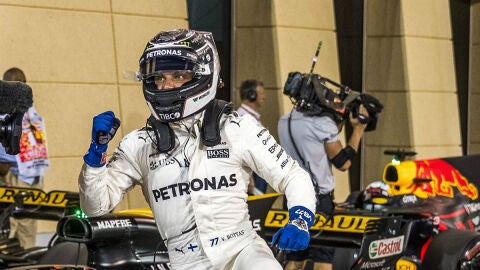 Bottas, feliz