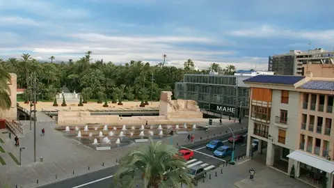 La Torre del Homenaje del Palacio de Altamira será visitable este martes. Palacio de Altamira