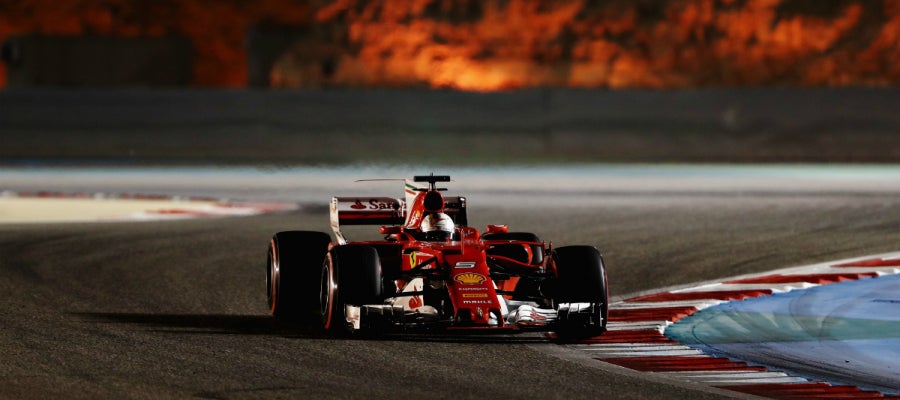 Vettel, en Baréin Vettel, en Baréin