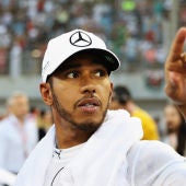 Lewis Hamilton, en Baréin