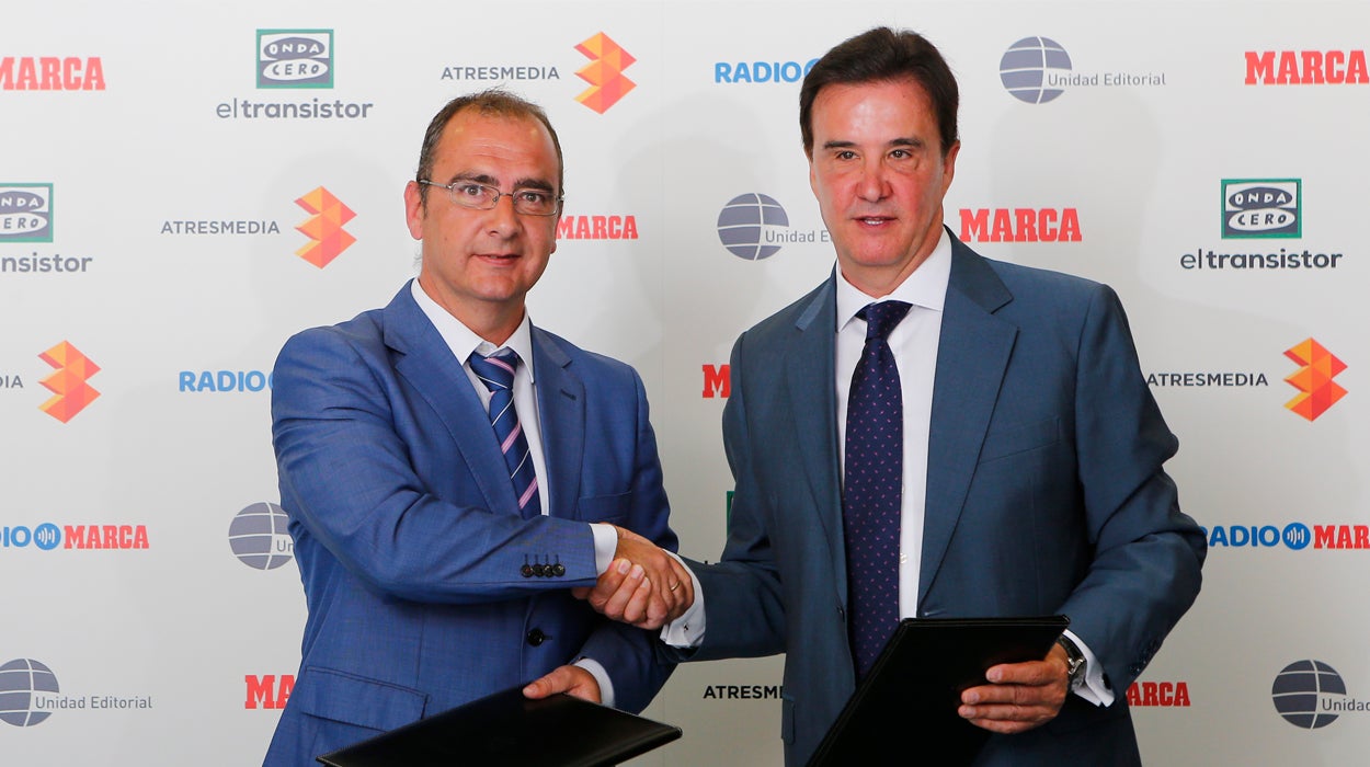 Atresmedia y Unidad Editorial se alían para reforzar sus ofertas deportivas Atresmedia y Unidad Editorial se alían para reforzar sus ofertas deportivas
