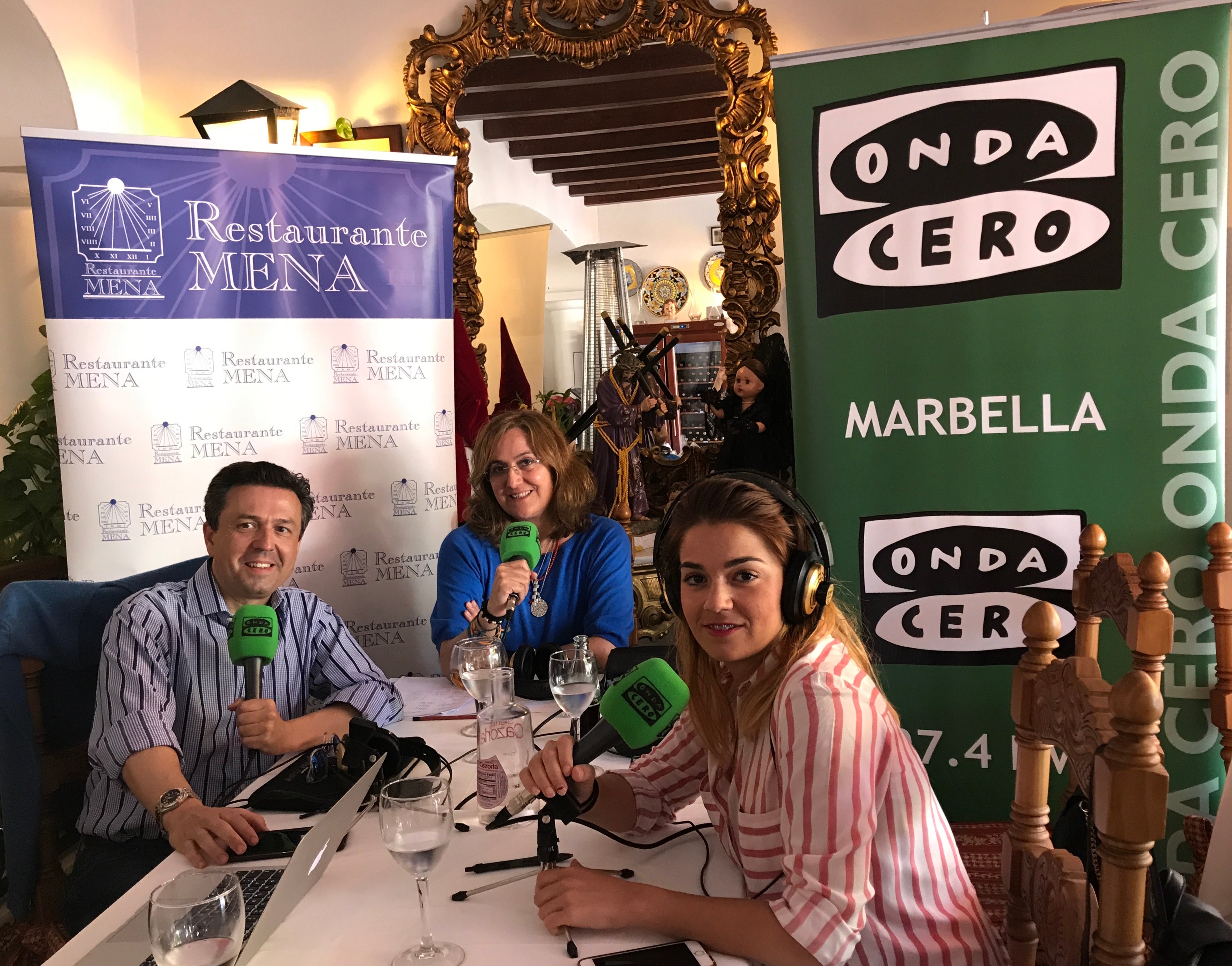 La Tertulia de los Lunes, Marbella en la Onda, Concha Montes y Julio Rodríguez, Onda Cero Marbella La Tertulia de los Lunes, Marbella en la Onda, Concha Montes y Julio Rodríguez, Onda Cero Marbella