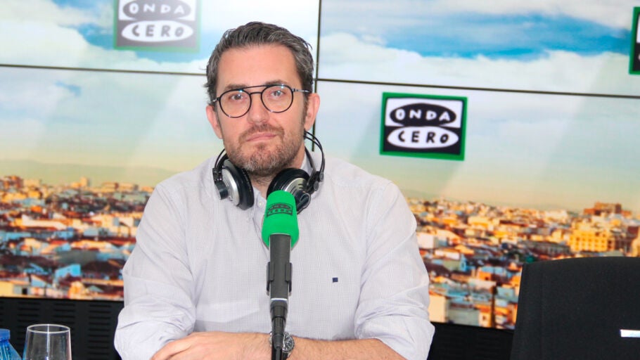 Maxim Huerta durante una entrevista en Onda Cero