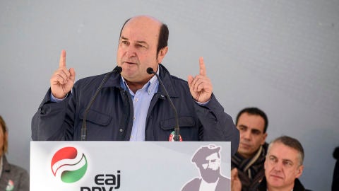 El presidente del PNV, Andoni Ortuzar