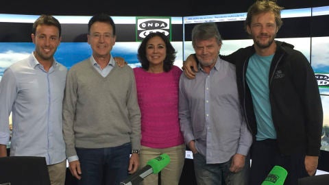 Mat&iacute;as Prats, Mat&iacute;as Prats hijo, Eloy Arenas, Eloy Azor&iacute;n e Isabel Gemio