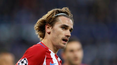 Griezmann, durante un partido de Champions con el Atl&eacute;tico de Madrid