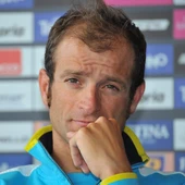 El ciclista italiano Michele Scarponi El ciclista italiano Michele Scarponi