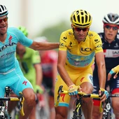 Scarponi, con Nibali Scarponi, con Nibali