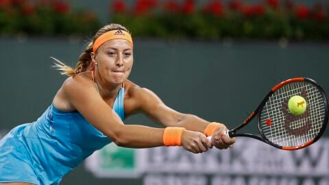 La tenista francesa Kristina Mladenovic
