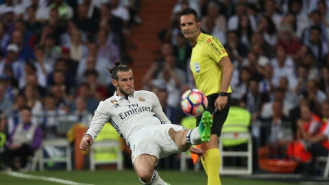 Gareth Bale durante el Cl&aacute;sico