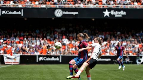 Encuentro entre el Valencia y Levante femenino