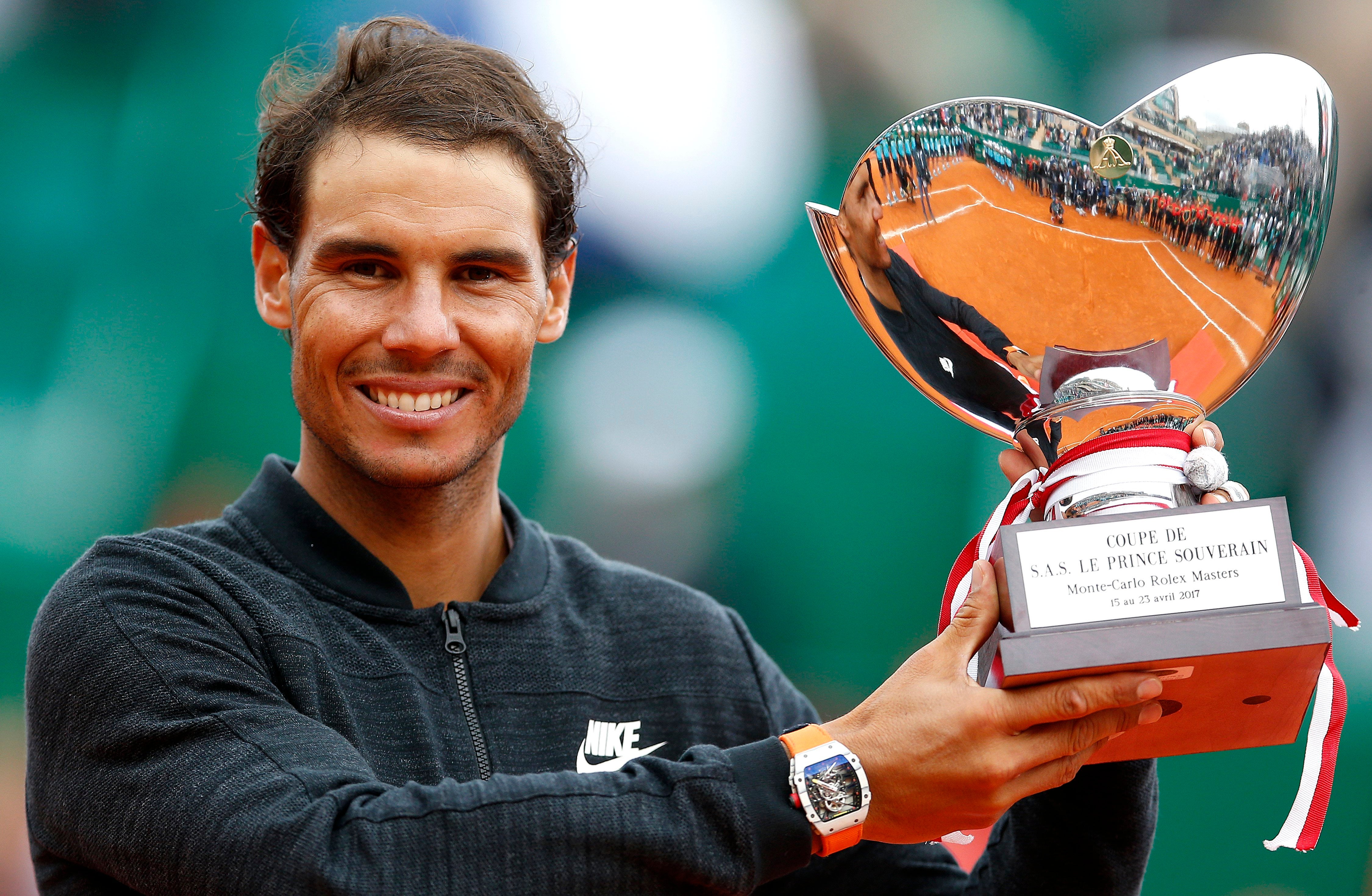 Rafa Nadal: "Estoy muy feliz, ganar diez veces en Montecarlo es una cifra especial" Rafa Nadal: "Estoy muy feliz, ganar diez veces en Montecarlo es una cifra especial"