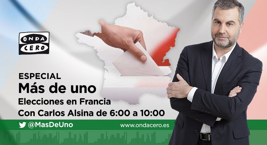 Carlos Alsina realiza este lunes el programa Más de Uno desde París Carlos Alsina realiza este lunes el programa Más de Uno desde París