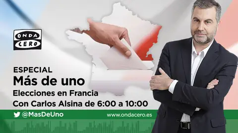 Carlos Alsina realiza el programa Más de Uno desde París Carlos Alsina realiza el programa Más de Uno desde París