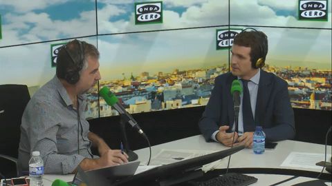 Frame 876.113416 de: Entrevista completa a Pablo Casado en M&aacute;s de uno