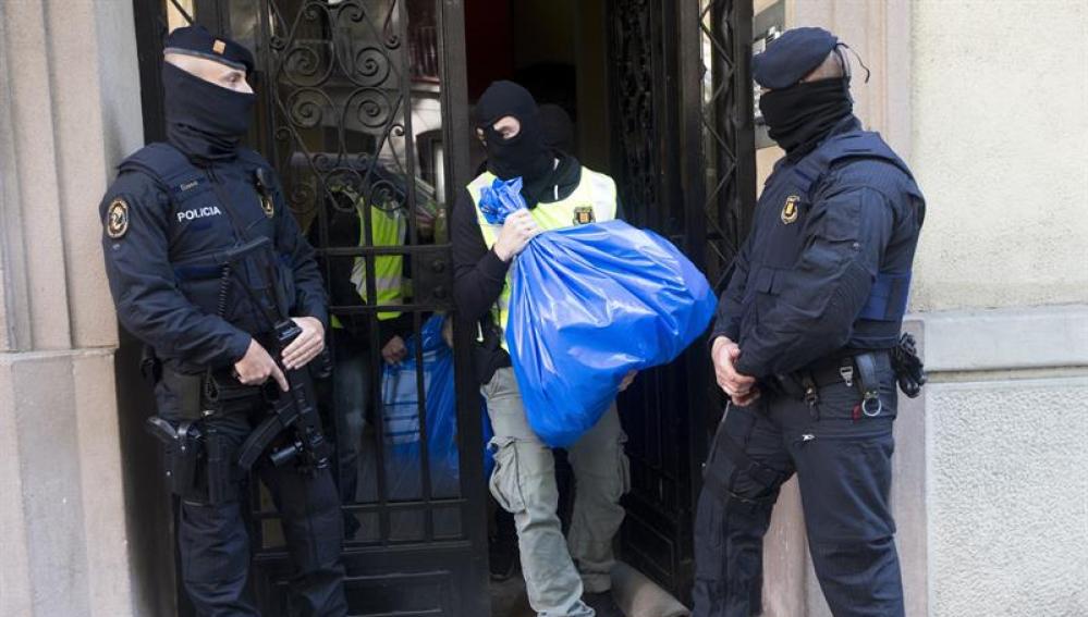Operación antiyihadista en Barcelona