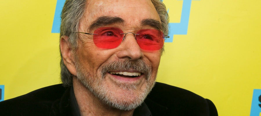 El mítico actor Burt Reynolds en una de sus últimas apariciones públicas El mítico actor Burt Reynolds en una de sus últimas apariciones públicas