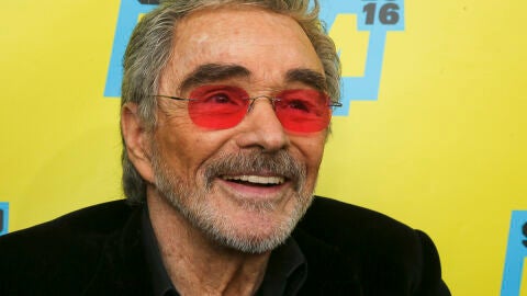 El m&iacute;tico actor Burt Reynolds en una de sus &uacute;ltimas apariciones p&uacute;blicas