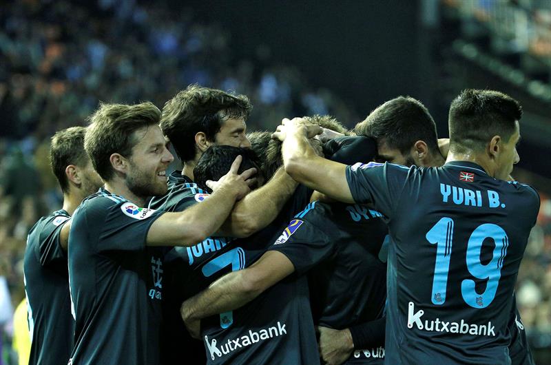 Valencia 2-3 Real Sociedad. La Real conquista Mestalla Valencia 2-3 Real Sociedad. La Real conquista Mestalla