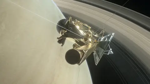 La sonda Cassini comienza su gran final en Saturno La sonda Cassini comienza su gran final en Saturno