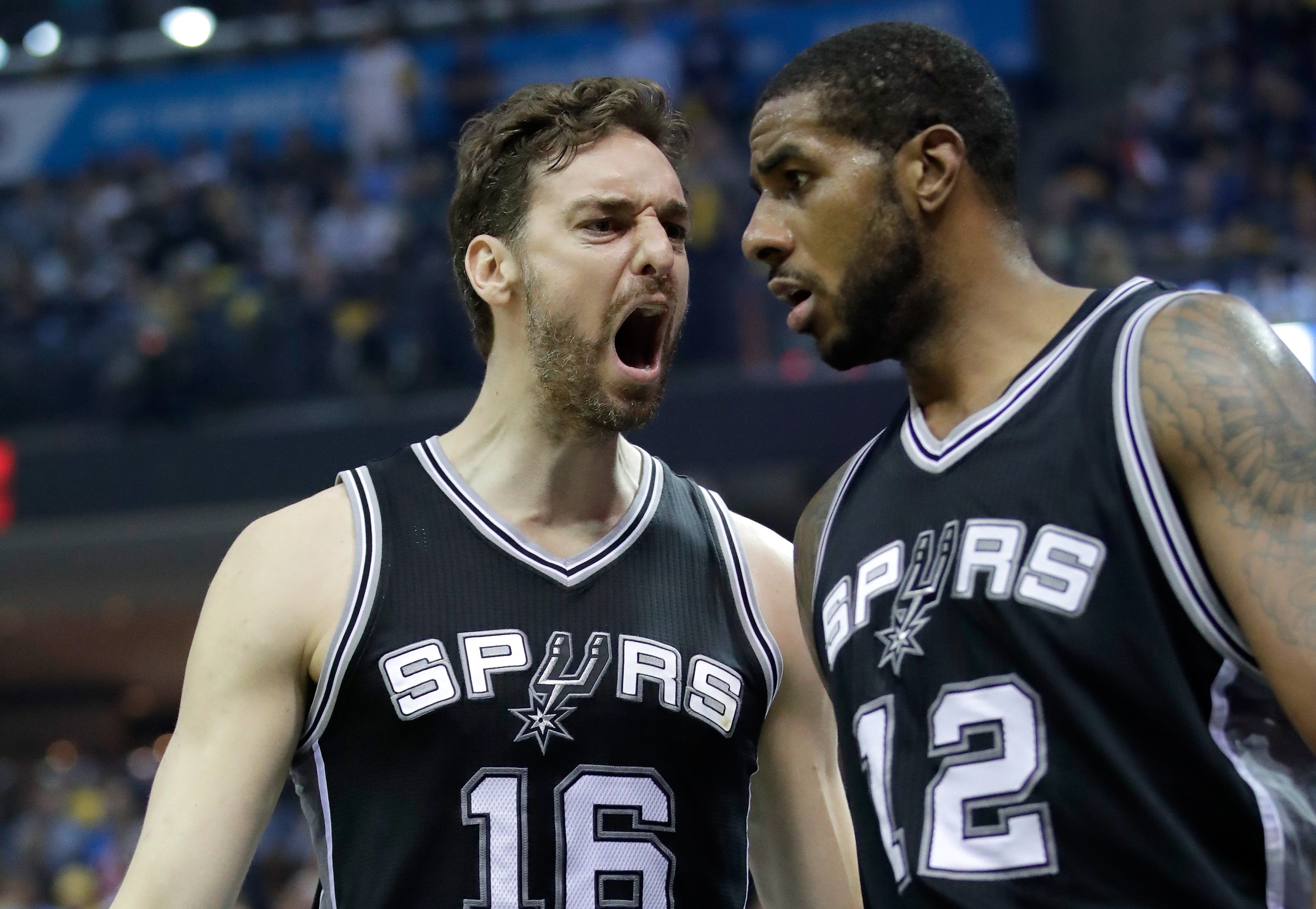 Un gigante Pau Gasol lidera la victoria de los Spurs ante los Blazers Un gigante Pau Gasol lidera la victoria de los Spurs ante los Blazers