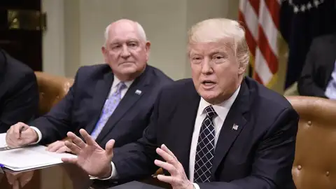 El presidente de EEUU, Donald Trump El presidente de EEUU, Donald Trump