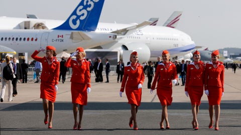 Azafatas de Aeroflot