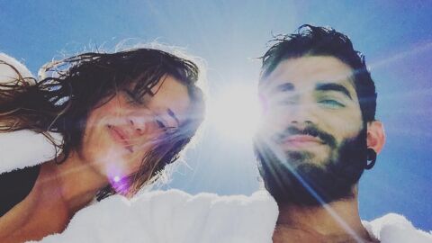 Pablo R&aacute;ez y su novia