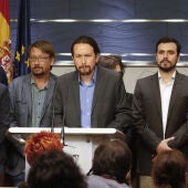 Representantes de Unidos Podemos