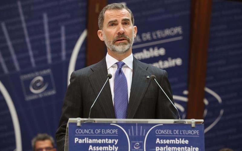 Felipe VI apoya una España "unida y plural" y una Europa que "no dé pasos atrás Felipe VI apoya una España "unida y plural" y una Europa que "no dé pasos atrás
