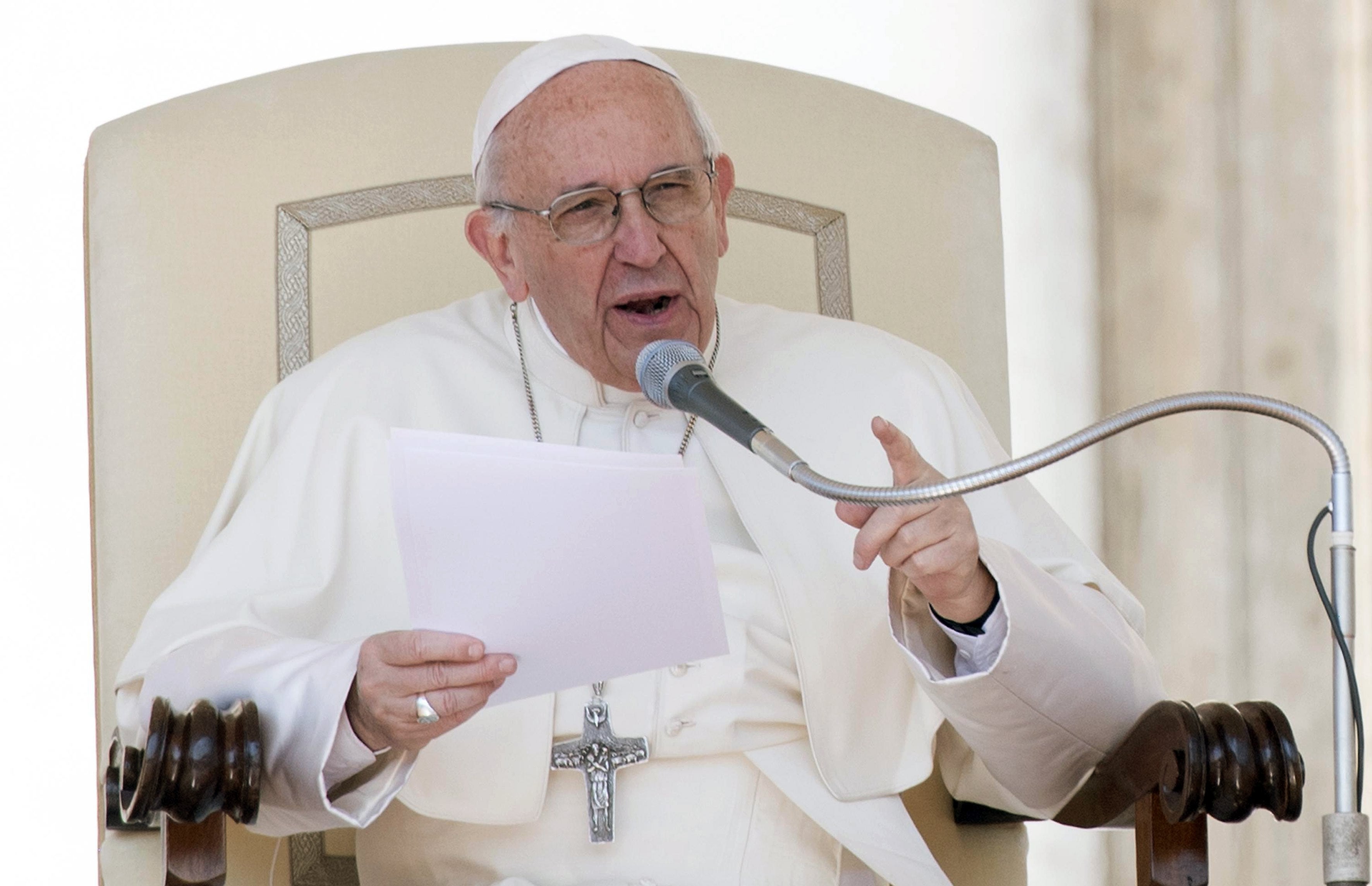 El papa emprendió su viaje a Egipto para llevar un mensaje de reconciliación El papa emprendió su viaje a Egipto para llevar un mensaje de reconciliación