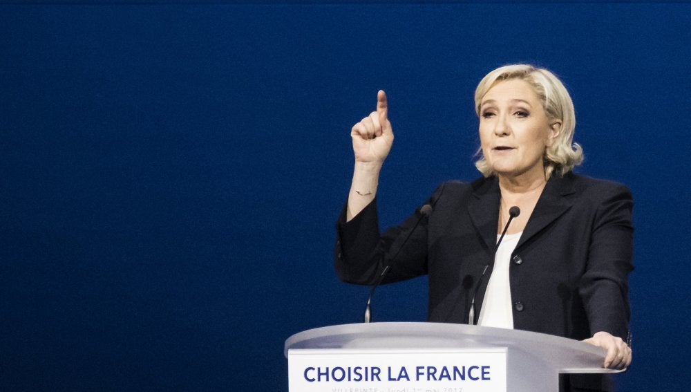 Marine Le Pen, candidata del Frente Nacional a la presidencia de Francia
