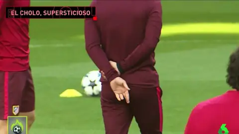 Las supersticiones del Cholo Simeone Las supersticiones del Cholo Simeone