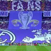 Frame 79.207619 de: "Decidme qué se siente": El mosaico de la afición del Real Madrid para recibir al Atlético en el Bernabéu Frame 79.207619 de: "Decidme qué se siente": El mosaico de la afición del Real Madrid para recibir al Atlético en el Bernabéu