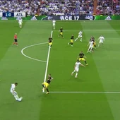 Fuera de juego de Cristiano en el centro previo al del gol Fuera de juego de Cristiano en el centro previo al del gol