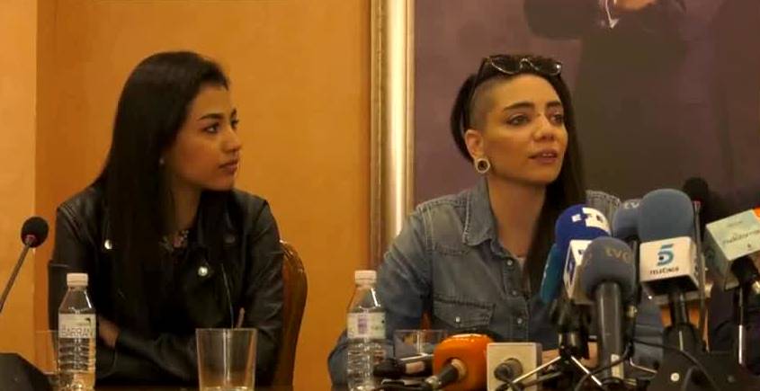 Jimena, sobre la huida con su novia egipcia: "Ojalá nuestro caso ayude a los que sufren represión homosexual en los países árabes" Jimena, sobre la huida con su novia egipcia: "Ojalá nuestro caso ayude a los que sufren represión homosexual en los países árabes"