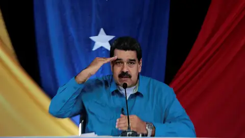 El presidente de Venezuela, Nicolás Maduro El presidente de Venezuela, Nicolás Maduro