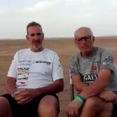 Frame 0.0 de: Chema del Olmo cuenta la historia de Santi, el corredor con más de 3000 kilómetros en bici por el desierto