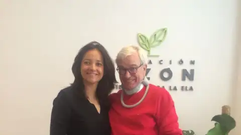 Francisco Luzón y su mujer, María José Arregui, en la sede de Fundación Luzón Francisco Luzón y su mujer, María José Arregui, en la sede de Fundación Luzón