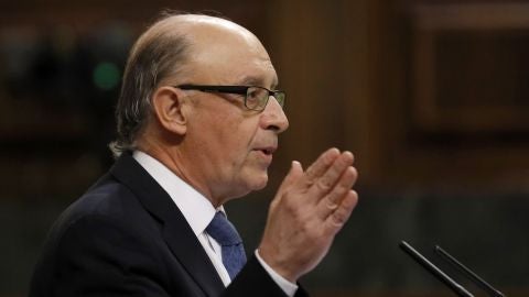 Crist&oacute;bal Montoro en el Congreso