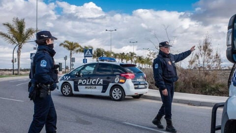 Varios agentes de Polic&iacute;a en Murcia