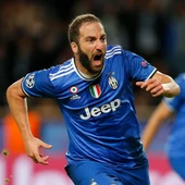 Higuaín, desatado, celebra el 0-1 ante el Mónaco Higuaín, desatado, celebra el 0-1 ante el Mónaco