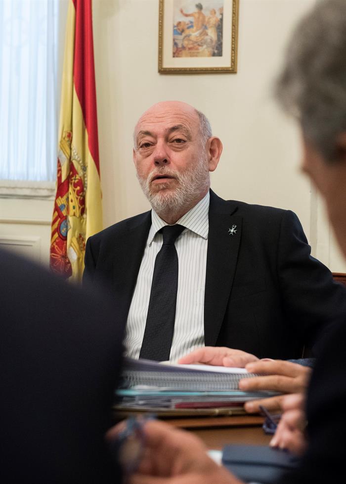 José Manuel Maza: "En nombre de la Fiscalía pedimos disculpas al señor Nieto por el fallo que se ha producido" José Manuel Maza: "En nombre de la Fiscalía pedimos disculpas al señor Nieto por el fallo que se ha producido"