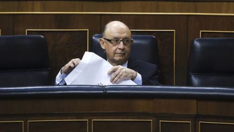 El ministro de Econom&iacute;a, Crist&oacute;bal Montoro