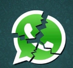 Logotipo de WhatsApp roto Logotipo de WhatsApp roto
