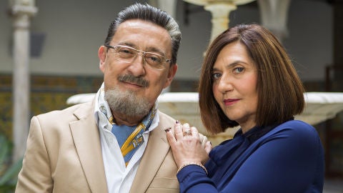 Mariano Pe&ntilde;a y Ane Gabarain en 'All&iacute; Abajo'